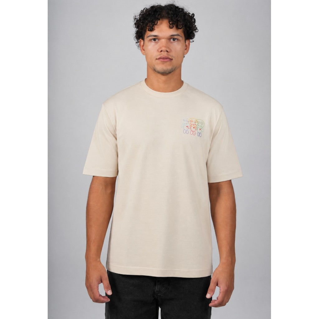 WRONG FRIENDS FORT COLLINS T-SHIRT T-SHIRTS SAND