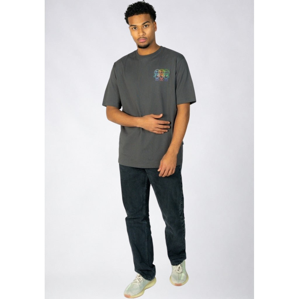 WRONG FRIENDS FORT COLLINS T-SHIRT T-SHIRTS STONE GREY