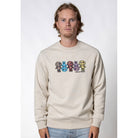 WRONG FRIENDS FRANKLIN SWEATER T-SHIRTS BEIGE