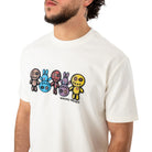WRONG FRIENDS FRANKLIN T-SHIRT T-SHIRTS COCONUT WHITE