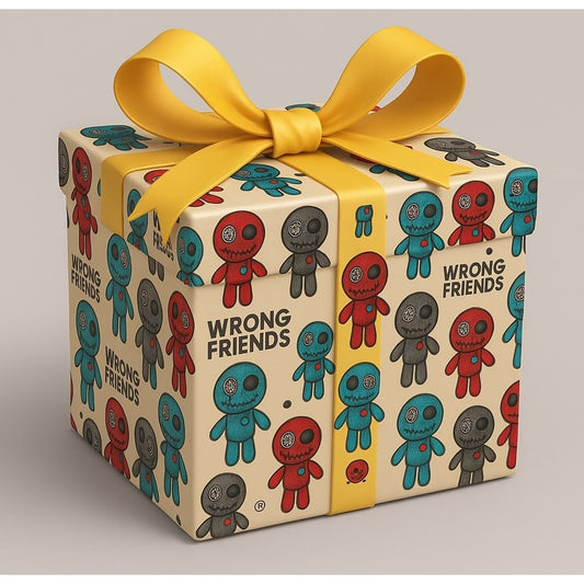 WRONG FRIENDS FREE STICKERPACK POS-materiaal multiple color