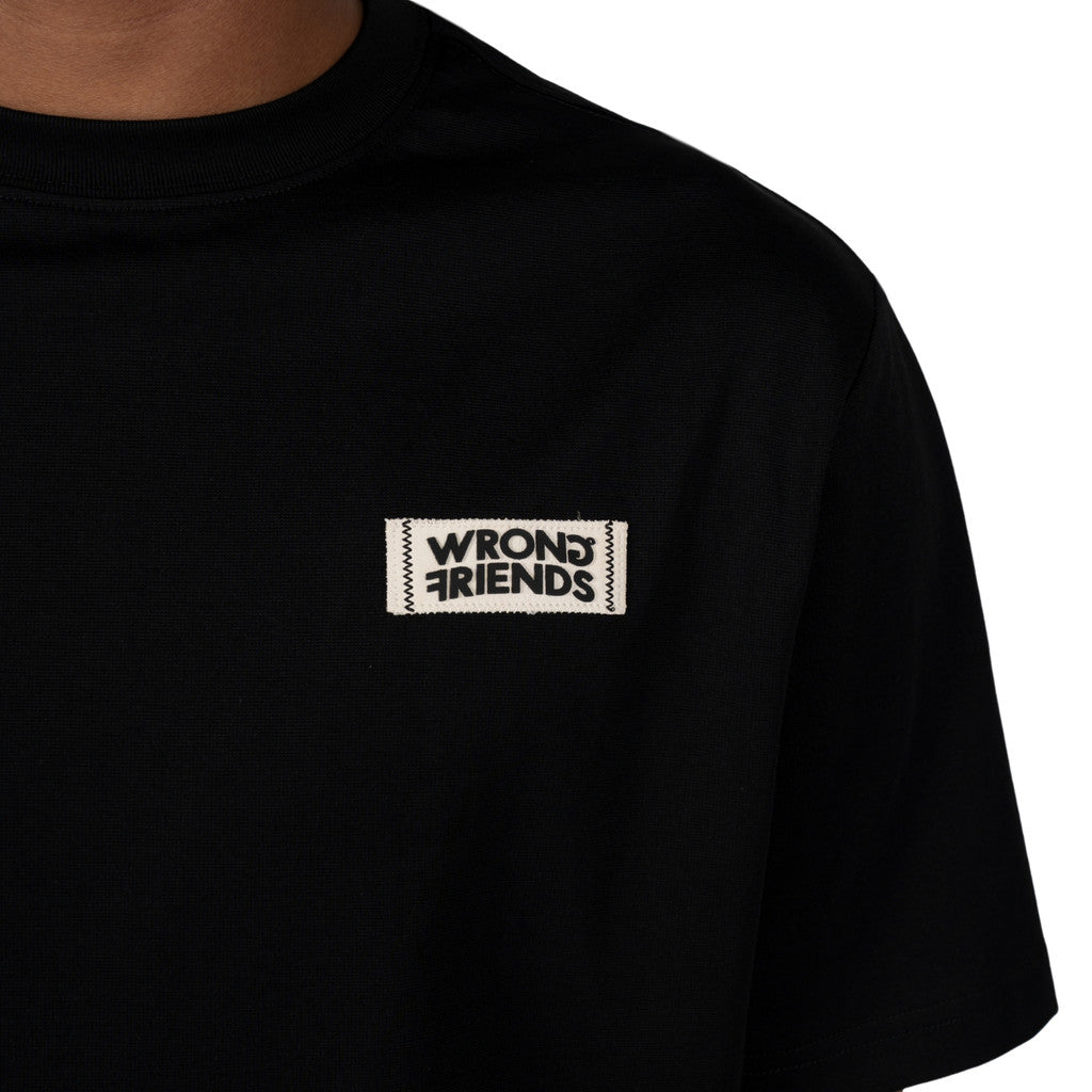 WRONG FRIENDS GILROY T-SHIRT T-SHIRTS BLACK
