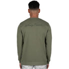 WRONG FRIENDS GRANADA CREWNECK SWEATSHIRT SWEATERS DARK GREEN