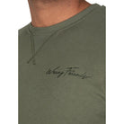 WRONG FRIENDS GRANADA CREWNECK SWEATSHIRT SWEATERS DARK GREEN
