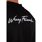 GRANADA FULL ZIP SWEATSHIRT - BLACK - BLACK - WRONG FRIENDS