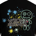 WRONG FRIENDS HAYS T-SHIRT T-SHIRTS BLACK