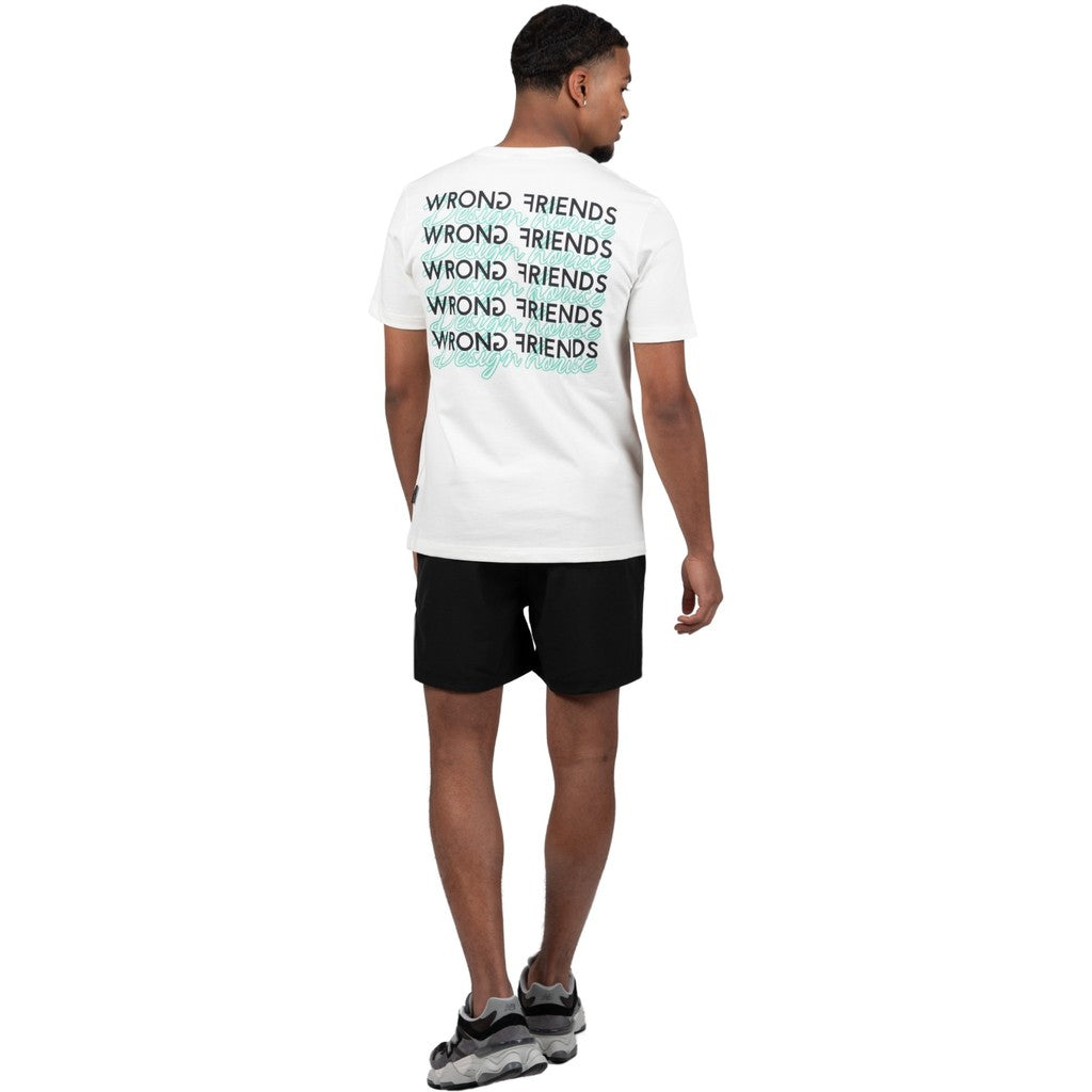 WRONG FRIENDS HERRERO T-SHIRT T-SHIRTS COCONUT WHITE