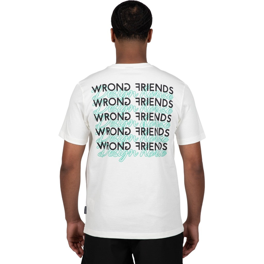 WRONG FRIENDS HERRERO T-SHIRT T-SHIRTS COCONUT WHITE