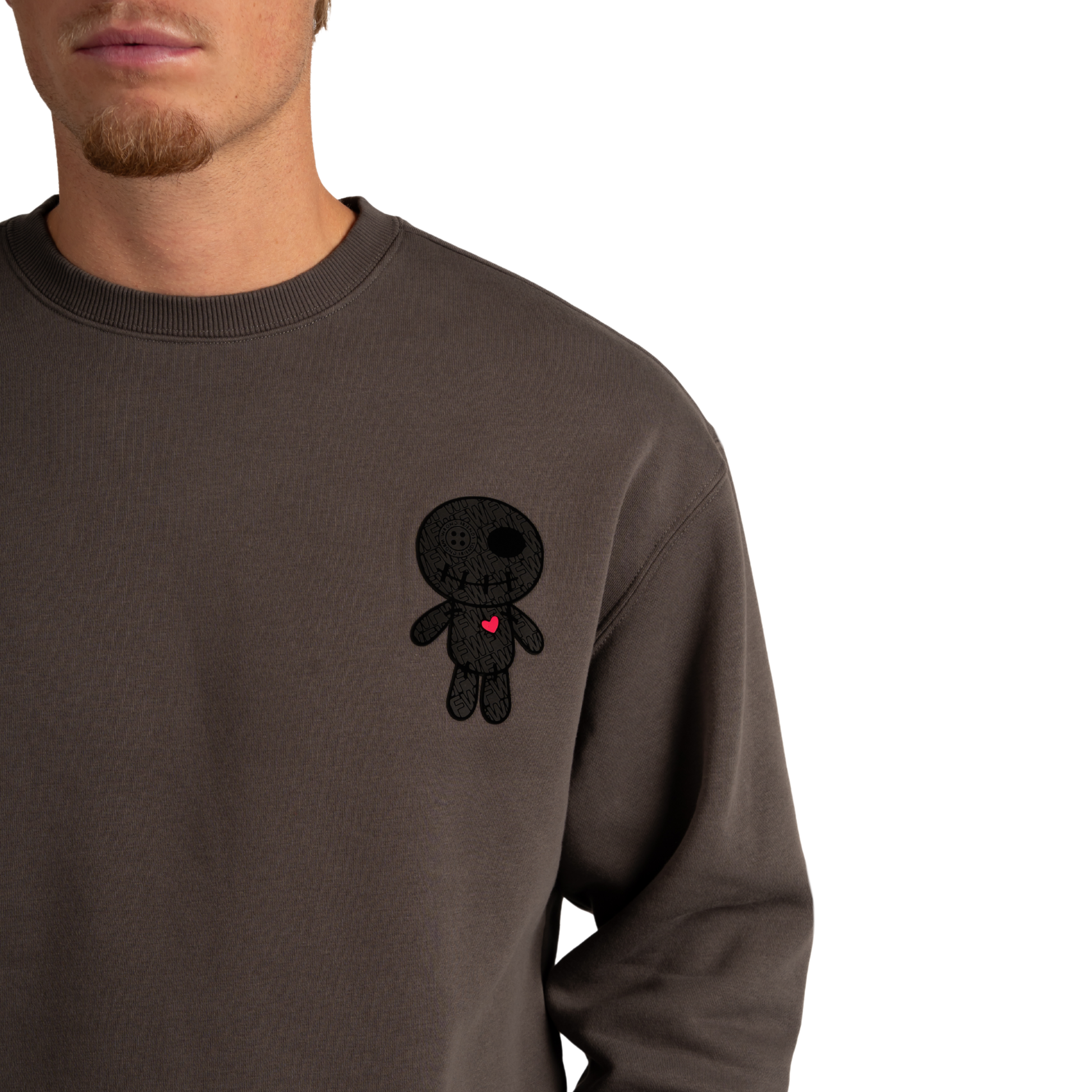 WRONG FRIENDS HINTON SWEATER SWEATERS GREY