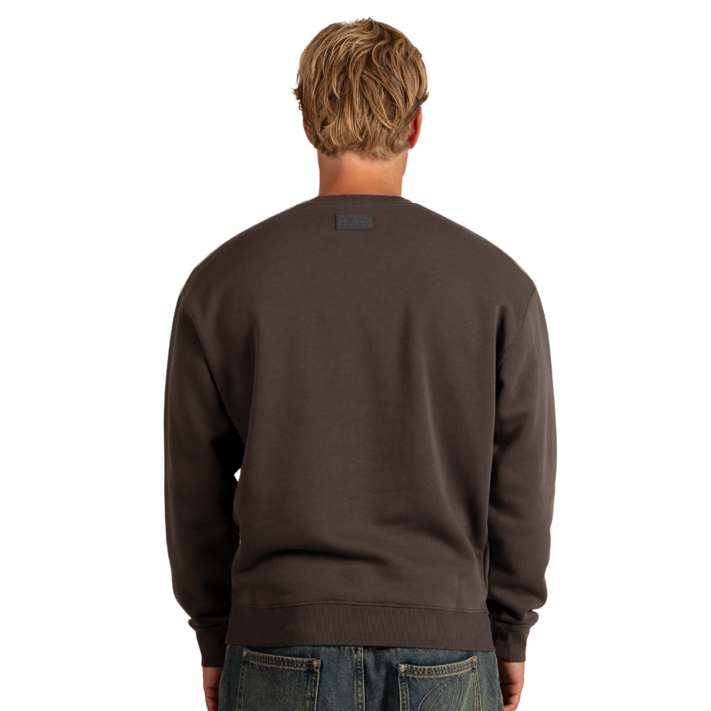 WRONG FRIENDS HINTON SWEATER SWEATERS GREY