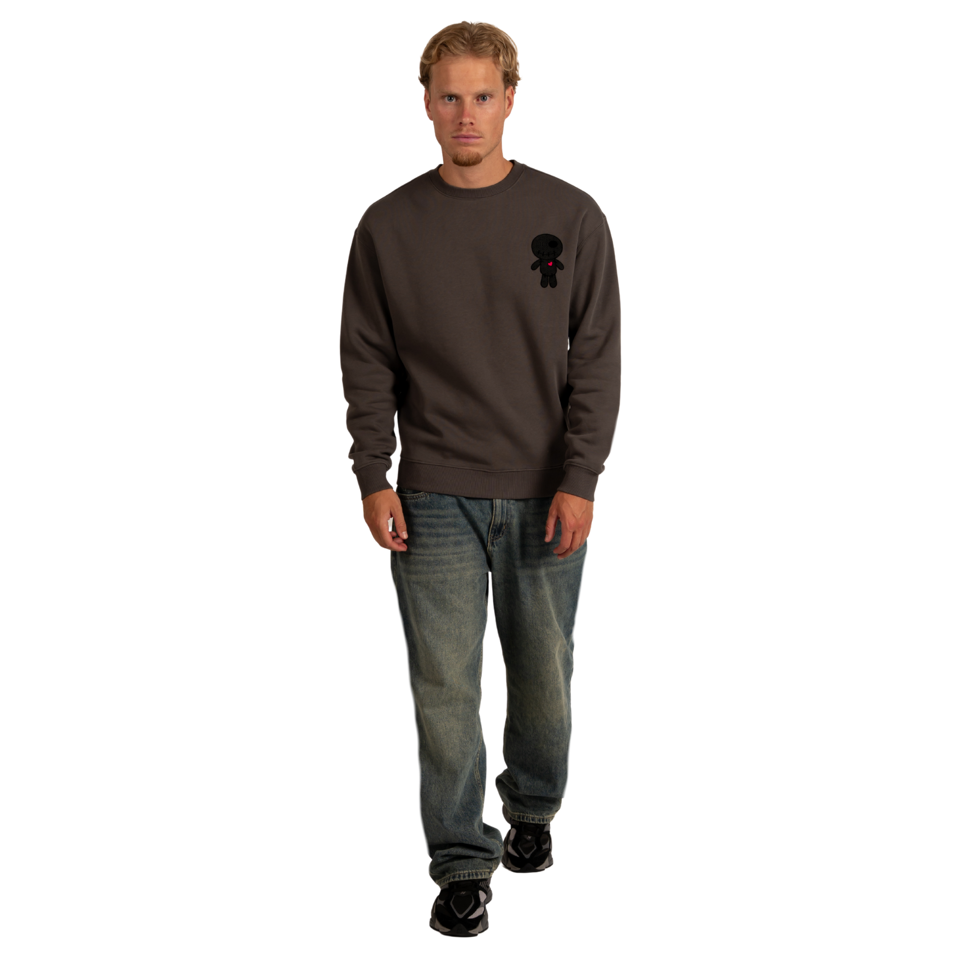 WRONG FRIENDS HINTON SWEATER SWEATERS GREY