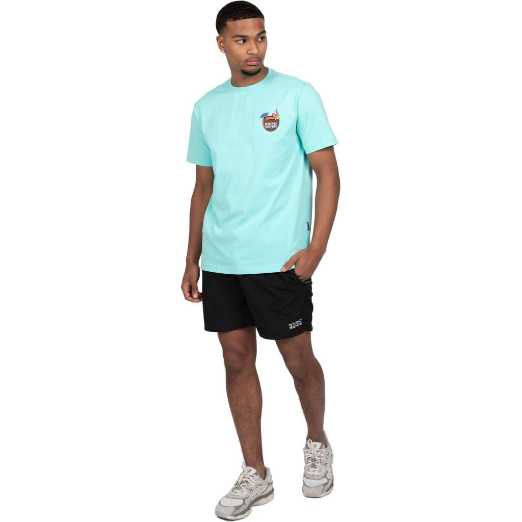 WRONG FRIENDS HONOLULU T-SHIRT T-SHIRTS LIGHT TURQUOISE