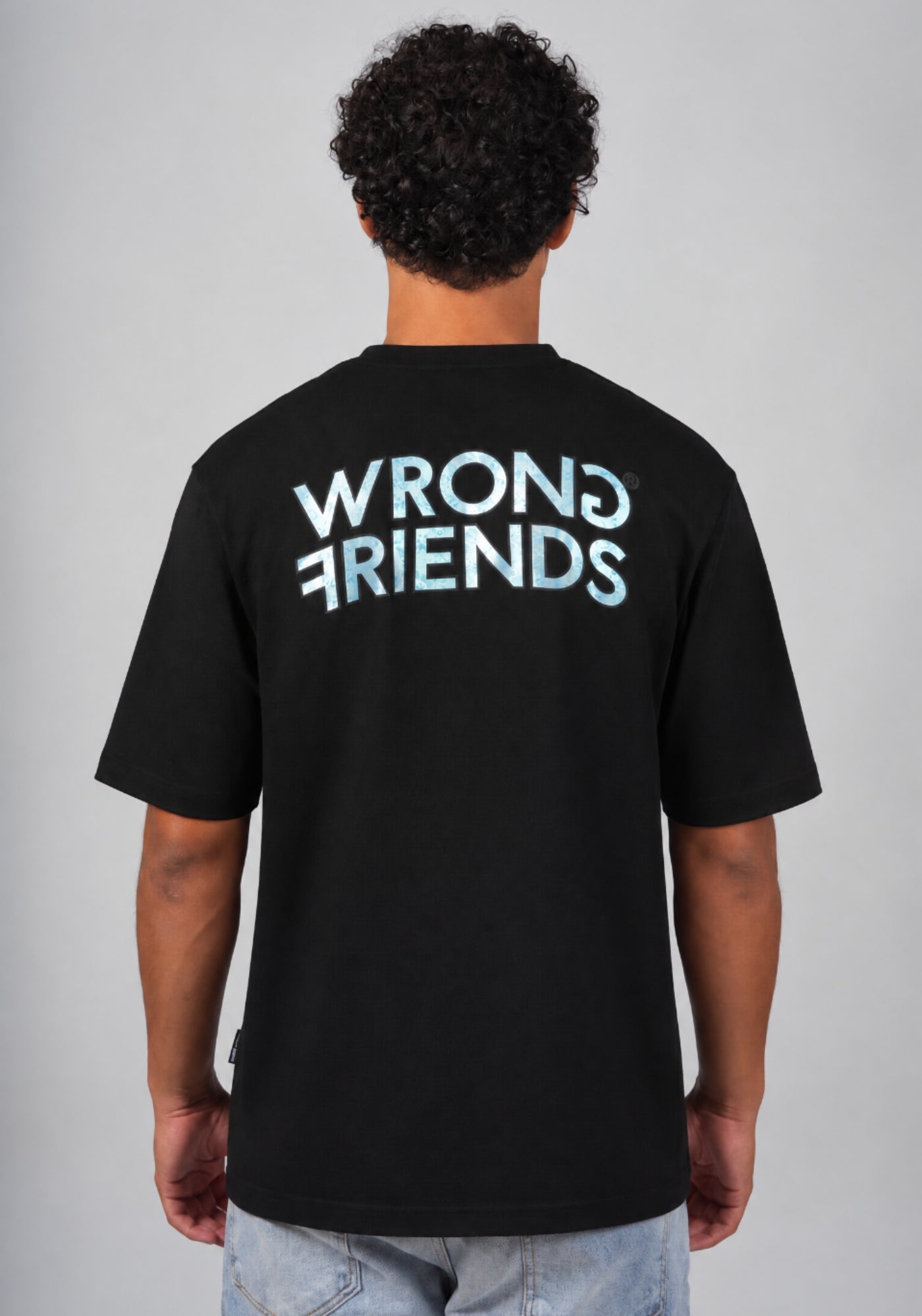 WRONG FRIENDS HUDSON T-SHIRT T-SHIRTS BLACK