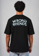 WRONG FRIENDS HUDSON T-SHIRT T-SHIRTS BLACK