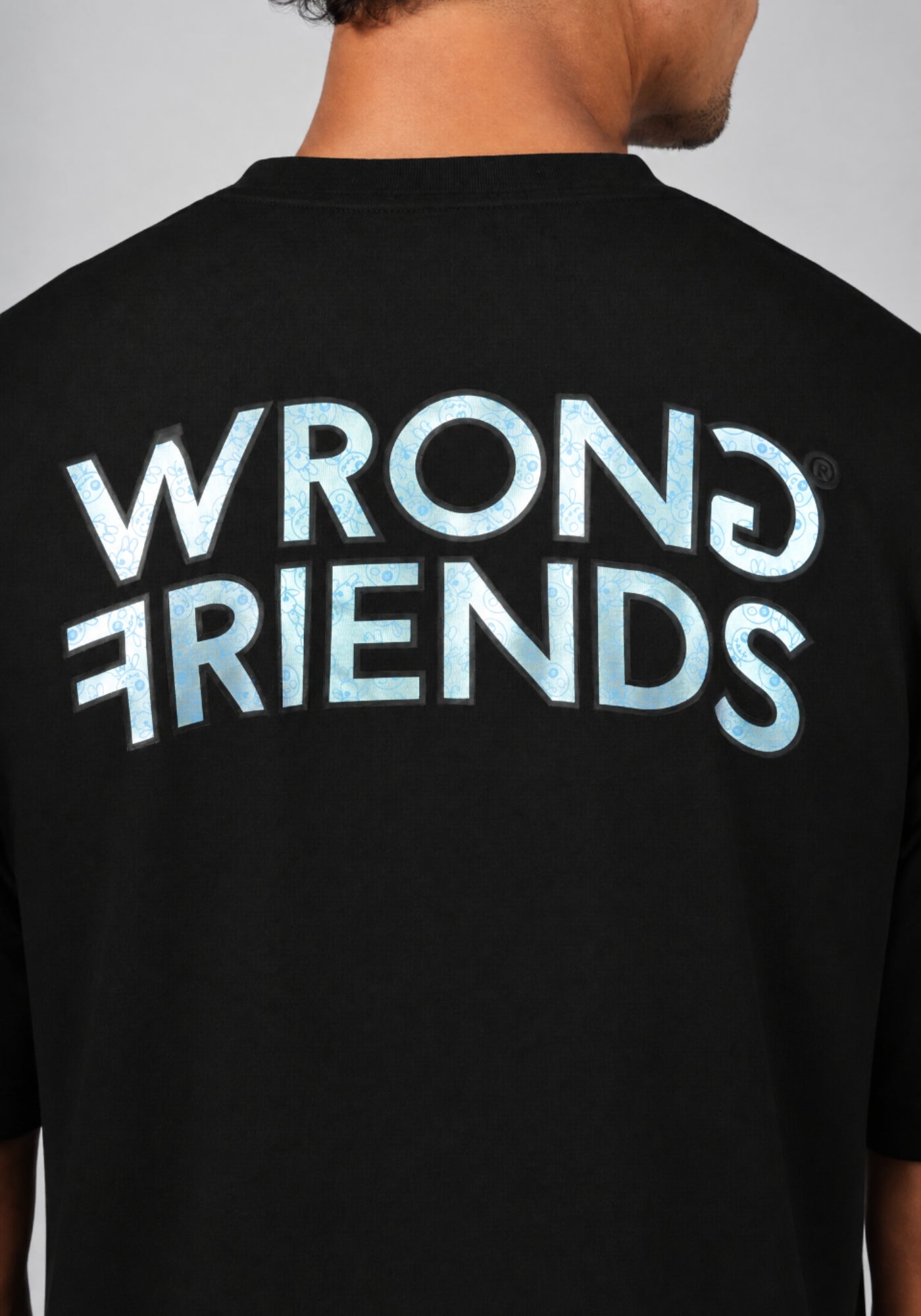 WRONG FRIENDS HUDSON T-SHIRT T-SHIRTS BLACK