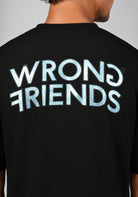 WRONG FRIENDS HUDSON T-SHIRT T-SHIRTS BLACK