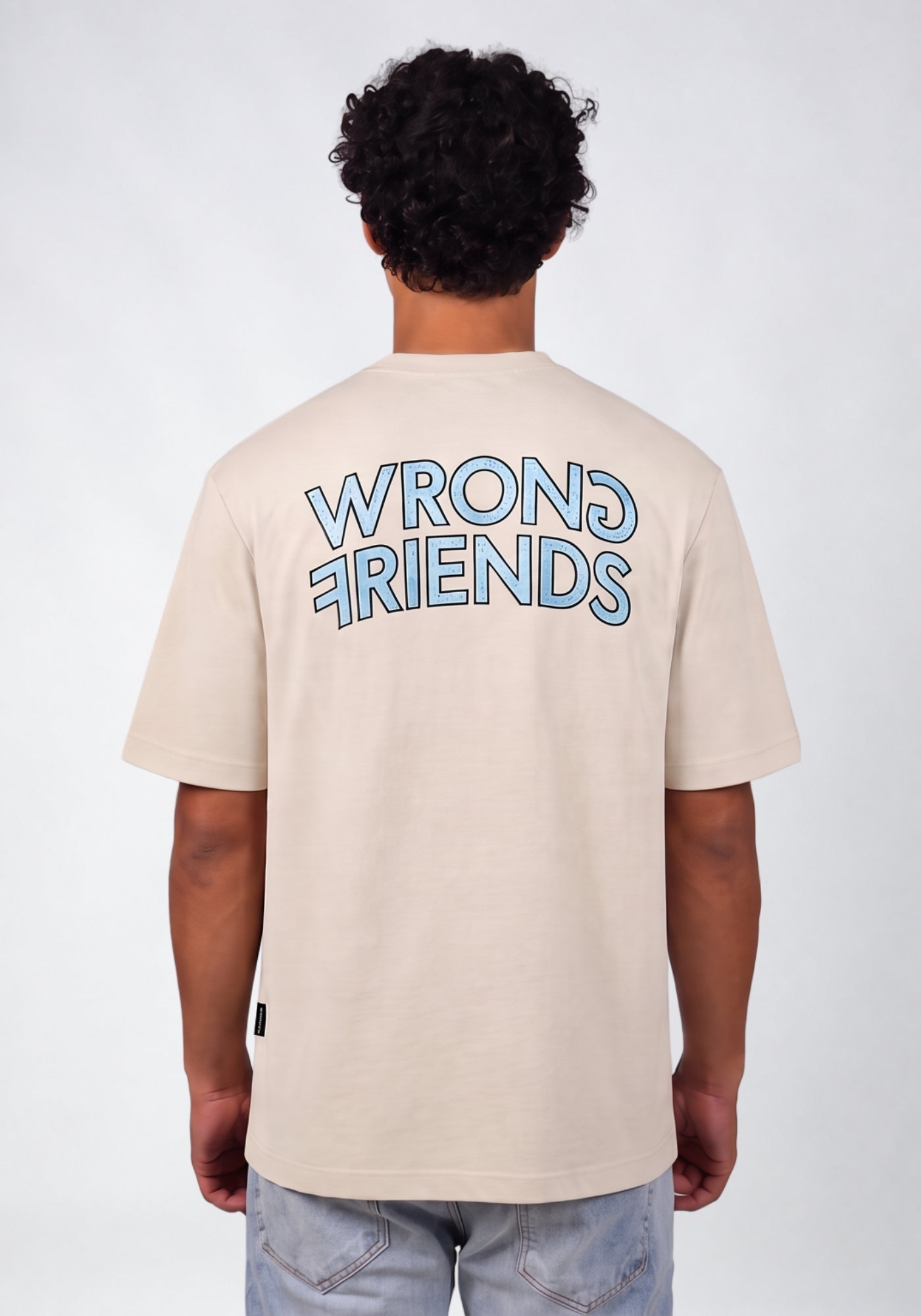 WRONG FRIENDS HUDSON T-SHIRT T-SHIRTS SAND
