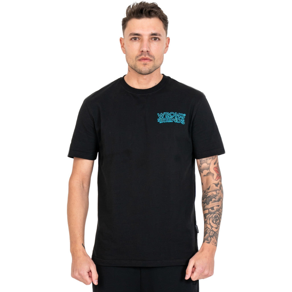 WRONG FRIENDS IDOHA T-SHIRT T-SHIRTS BLACK