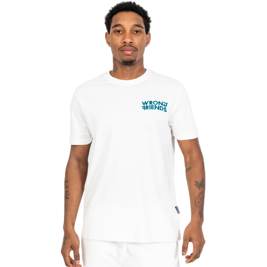 WRONG FRIENDS IDOHA T-SHIRT T-SHIRTS COCONUT WHITE