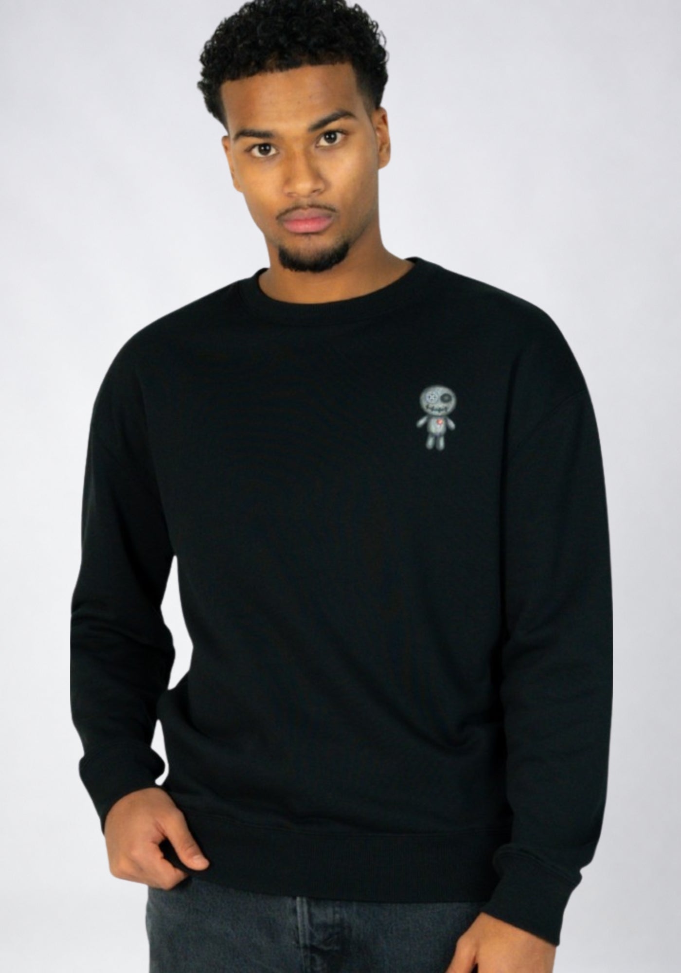 WRONG FRIENDS KALMAR SWEATER SWEATERS BLACK