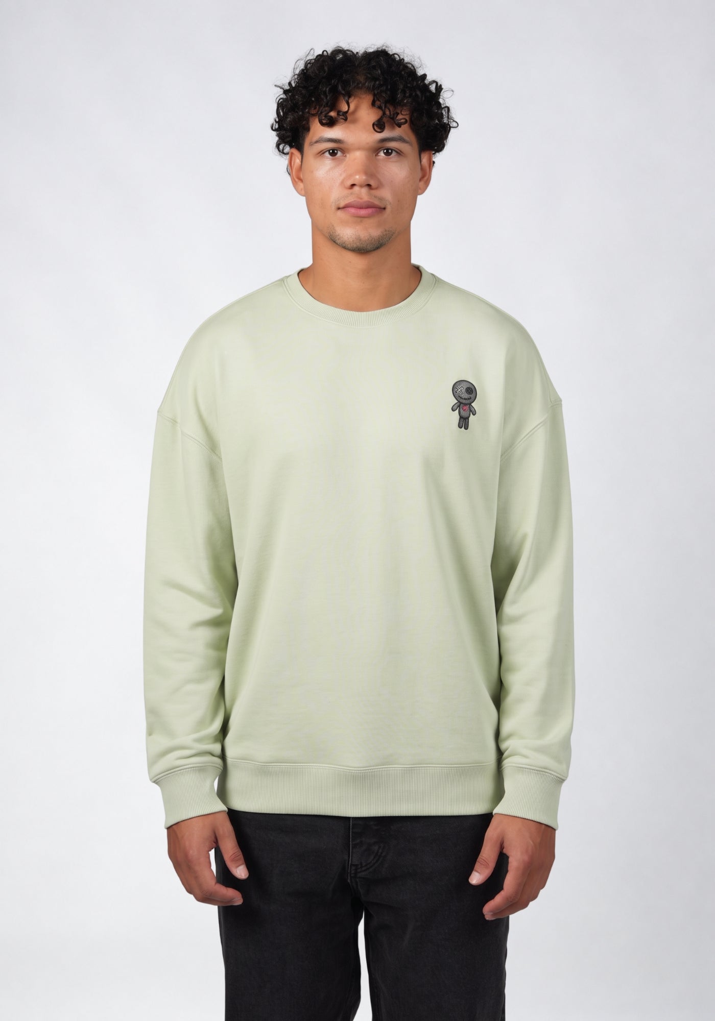 WRONG FRIENDS KALMAR SWEATER SWEATERS LIGHT GREEN