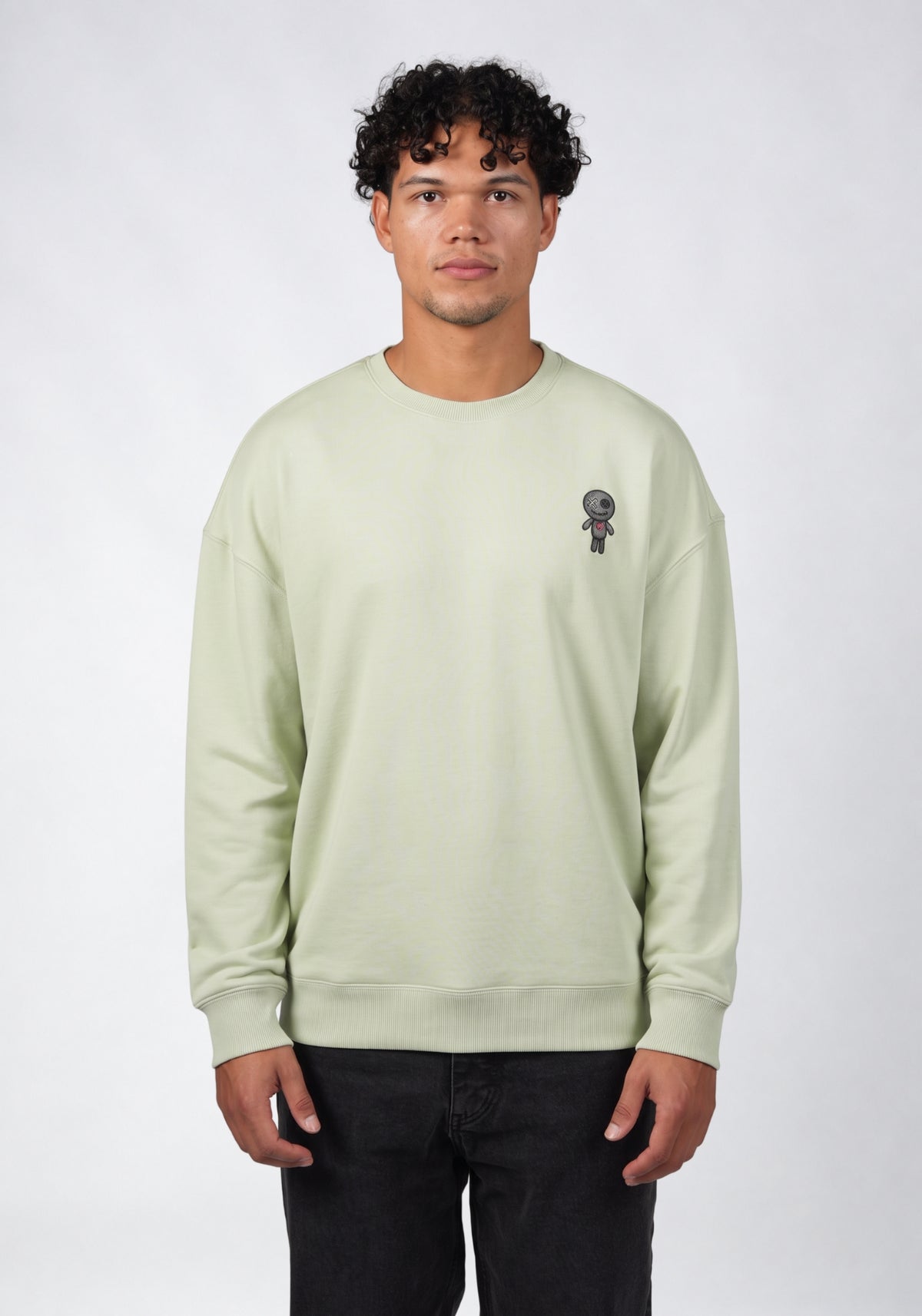WRONG FRIENDS KALMAR SWEATER SWEATERS LIGHT GREEN