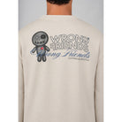 WRONG FRIENDS KALMAR SWEATER SWEATERS SAND