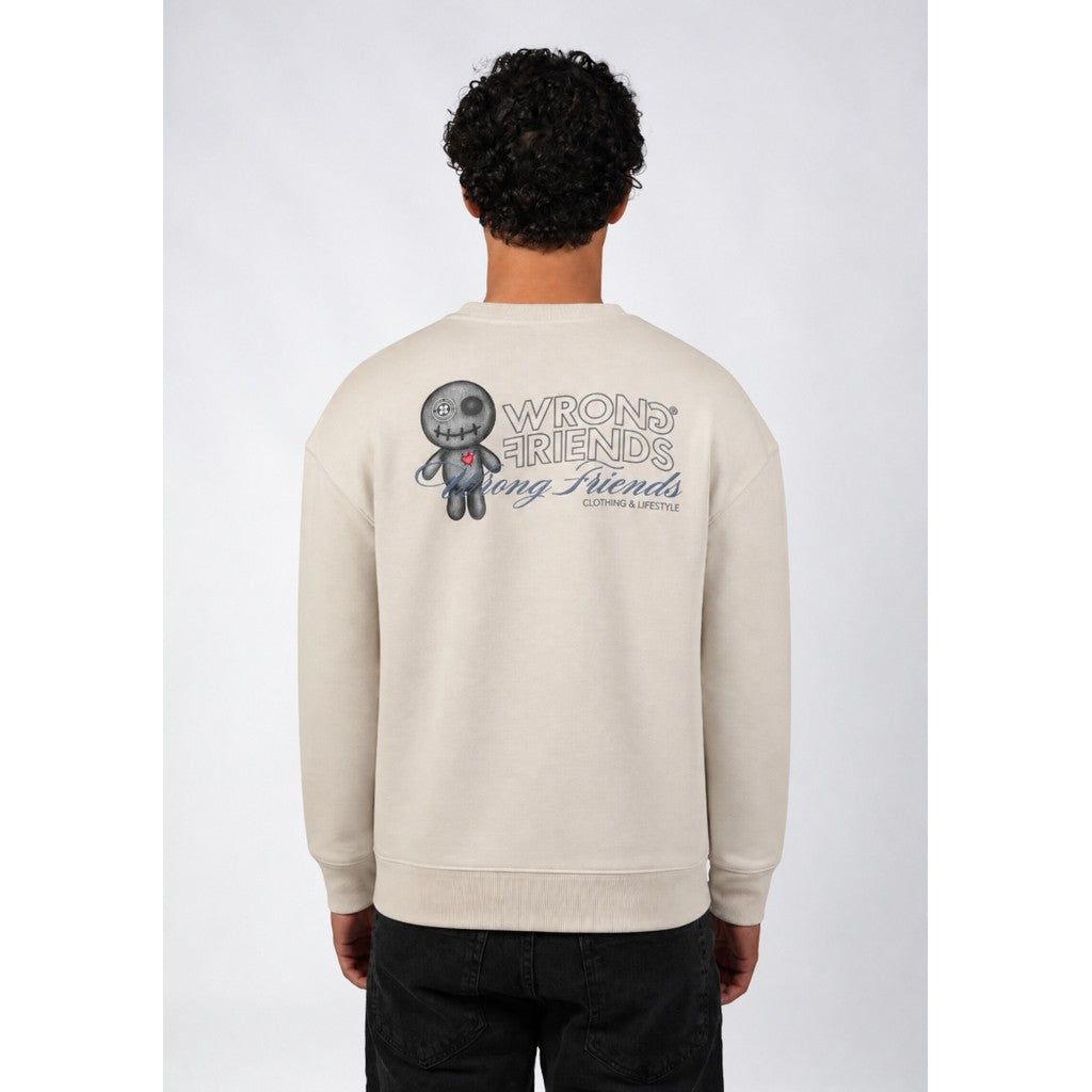WRONG FRIENDS KALMAR SWEATER SWEATERS SAND