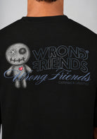 WRONG FRIENDS KALMAR T-SHIRT T-SHIRTS BLACK