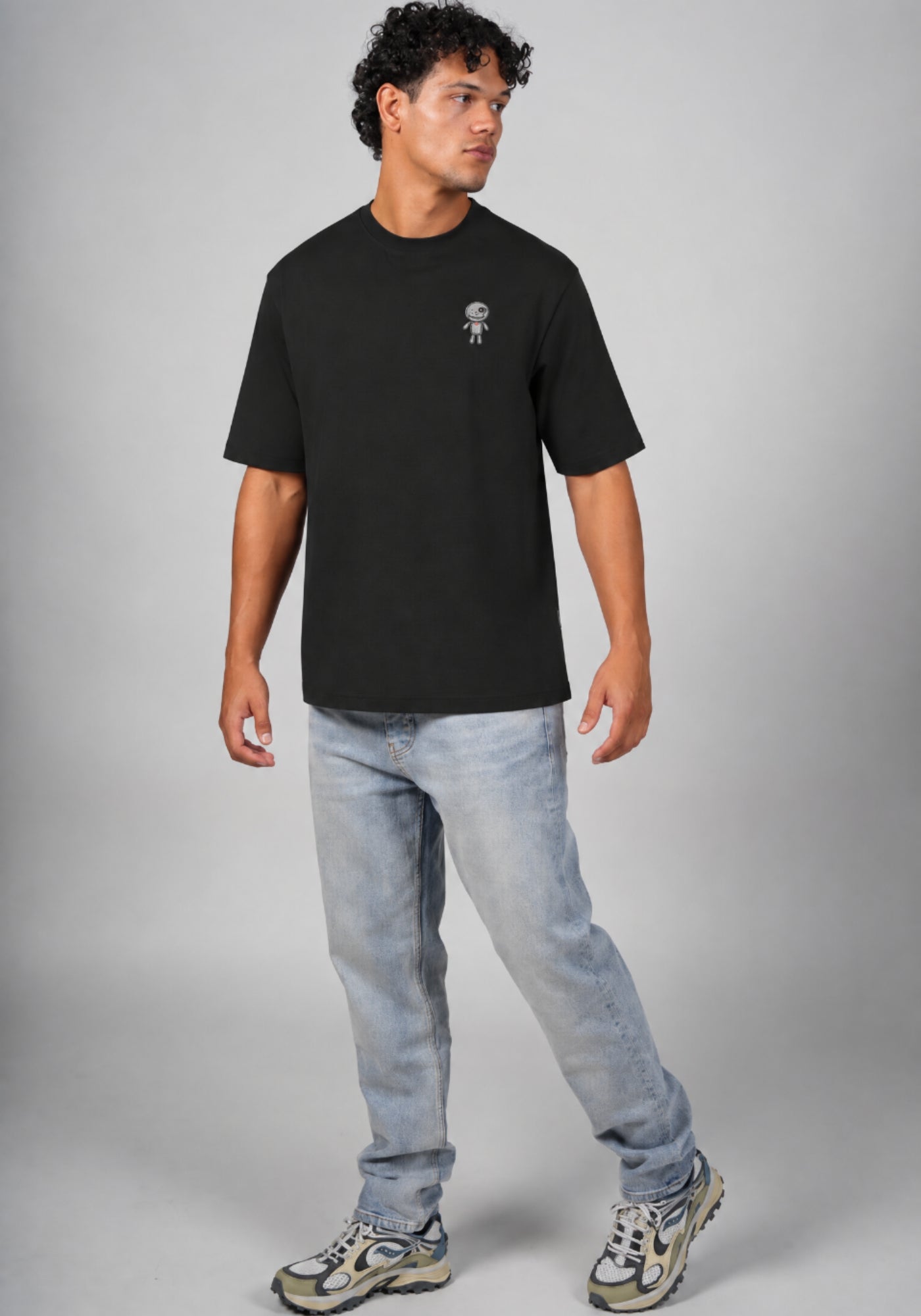 WRONG FRIENDS KALMAR T-SHIRT T-SHIRTS BLACK