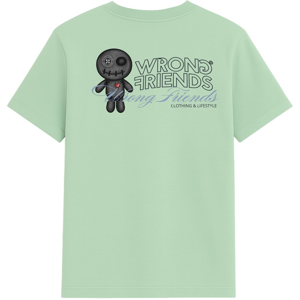 WRONG FRIENDS KALMAR T-SHIRT T-SHIRTS LIGHT GREEN