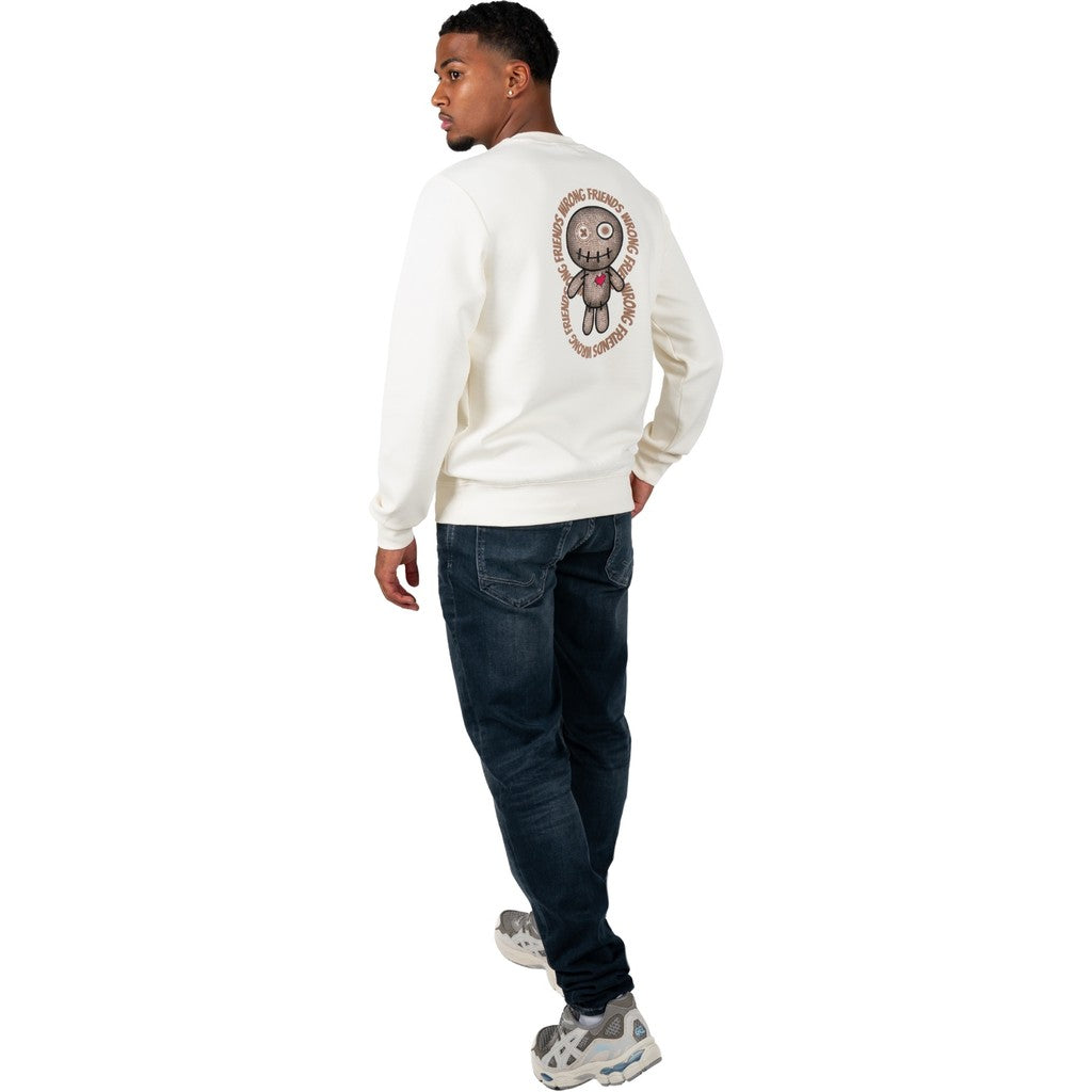 WRONG FRIENDS KIOWA SWEATER  BEIGE