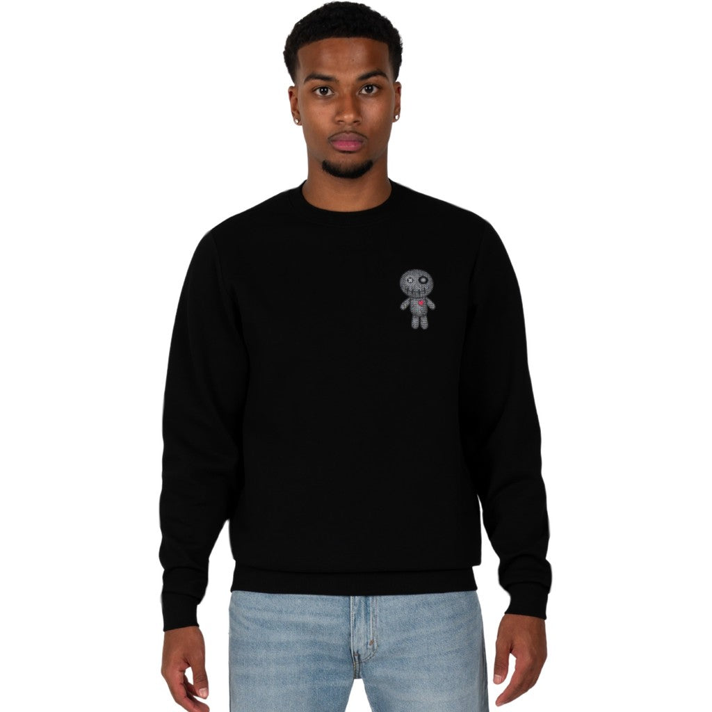 WRONG FRIENDS KIOWA SWEATER  BLACK