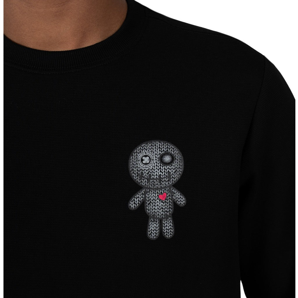 WRONG FRIENDS KIOWA SWEATER  BLACK