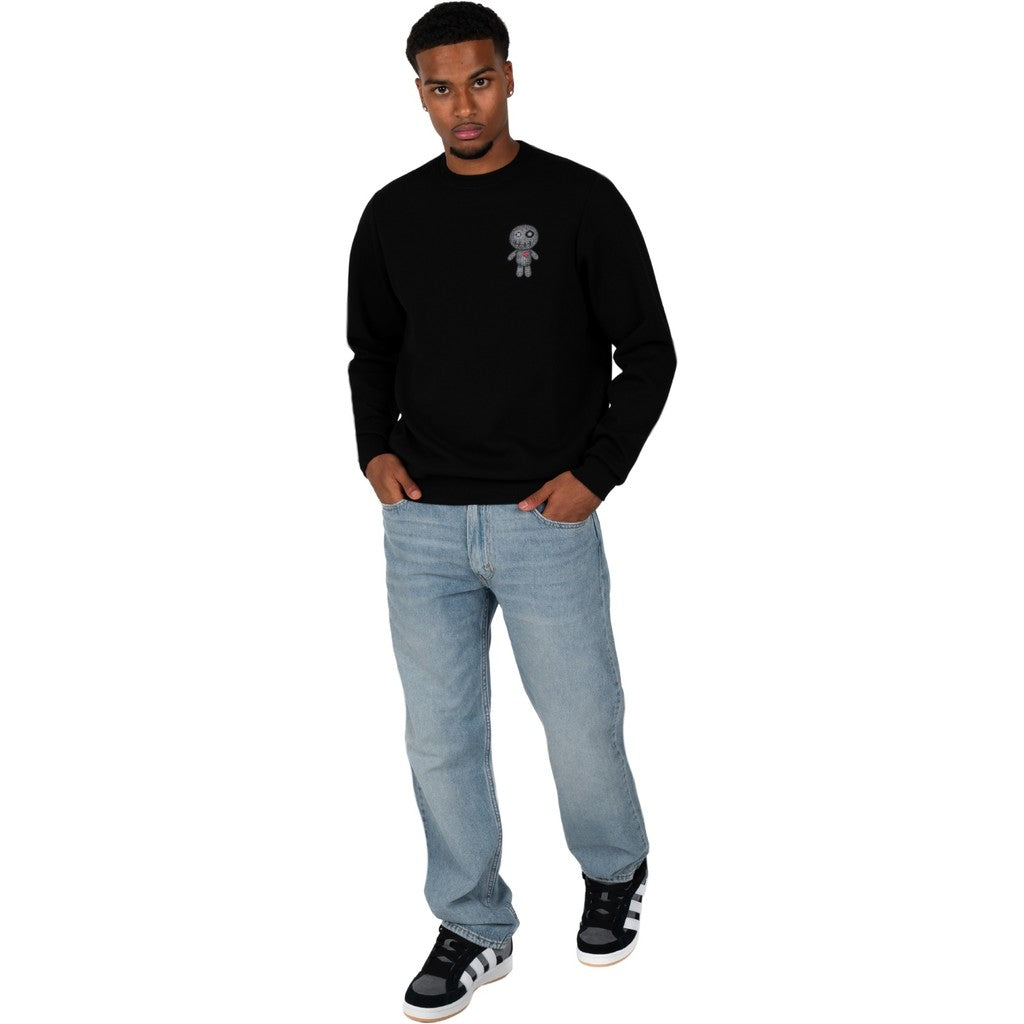 WRONG FRIENDS KIOWA SWEATER  BLACK