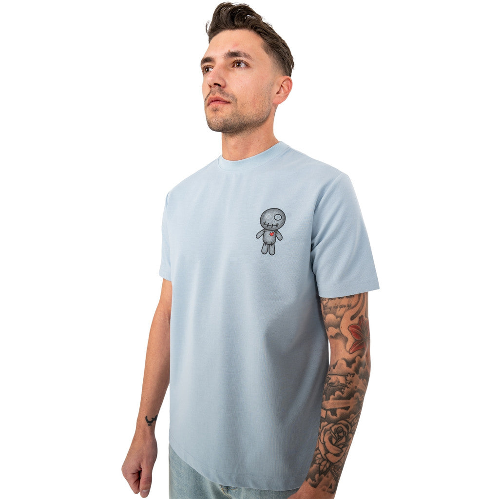 WRONG FRIENDS KIOWA T-SHIRT  LIGHT BLUE