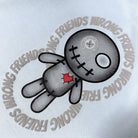 WRONG FRIENDS KIOWA T-SHIRT  LIGHT BLUE