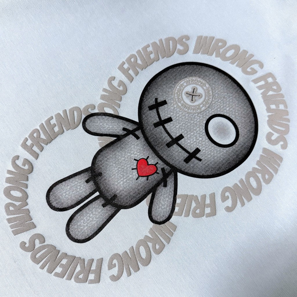 WRONG FRIENDS KIOWA T-SHIRT  LIGHT BLUE