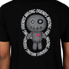 WRONG FRIENDS KIOWA T-SHIRT  BLACK