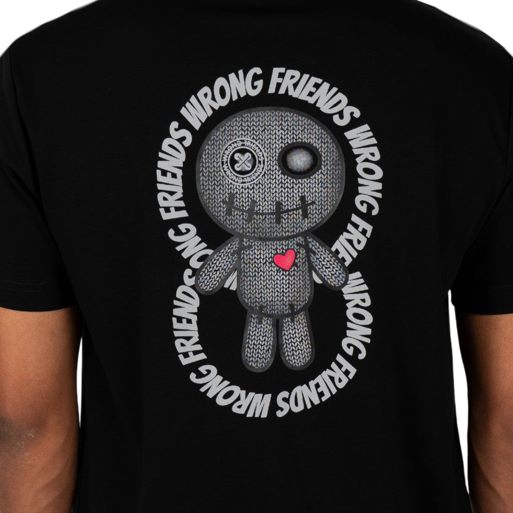 WRONG FRIENDS KIOWA T-SHIRT T-SHIRTS BLACK