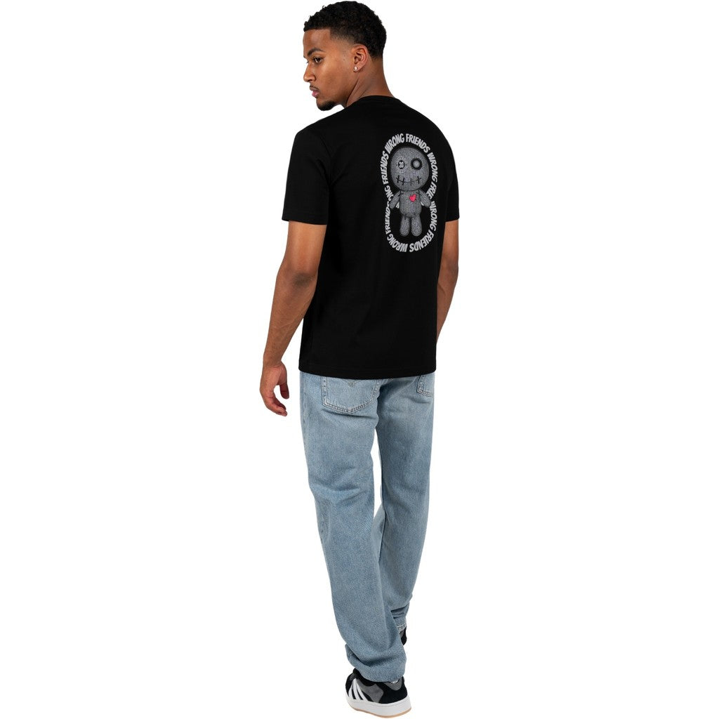 WRONG FRIENDS KIOWA T-SHIRT  BLACK