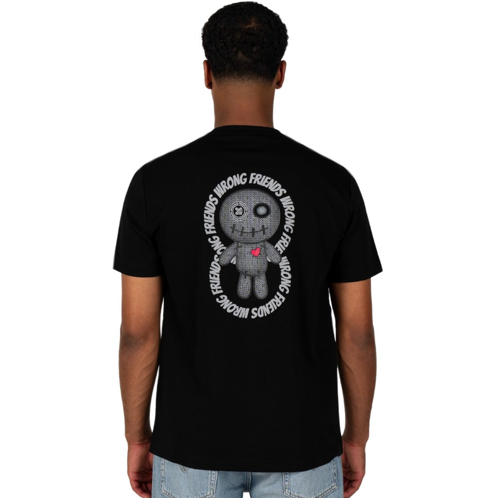 WRONG FRIENDS KIOWA T-SHIRT  BLACK