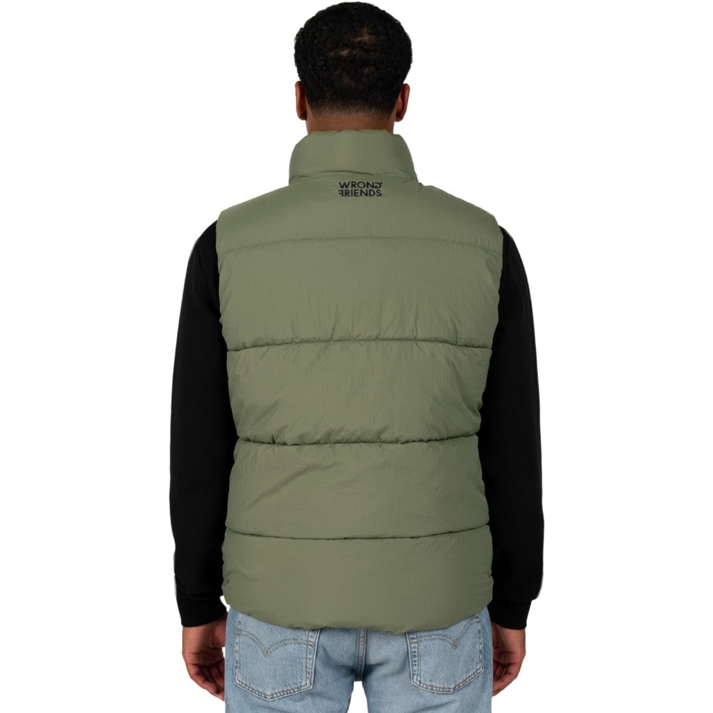 WRONG FRIENDS LAFAYETTE BODYWARMER BODYWARMER GREEN