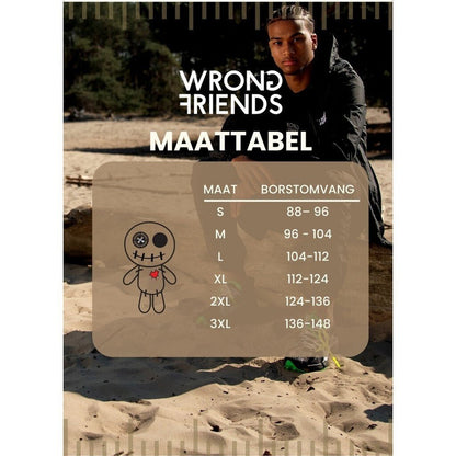 WRONG FRIENDS LIMA T-SHIRT T-SHIRTS BLACK