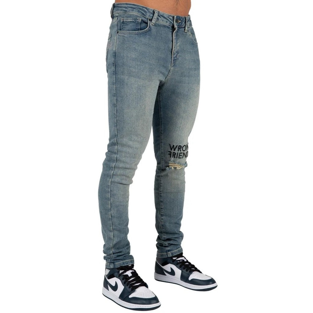 WRONG FRIENDS LOS ANGELES JEANS JEANS BLUE