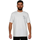WRONG FRIENDS LOS PRADOS T-SHIRT T-SHIRTS COCONUT WHITE
