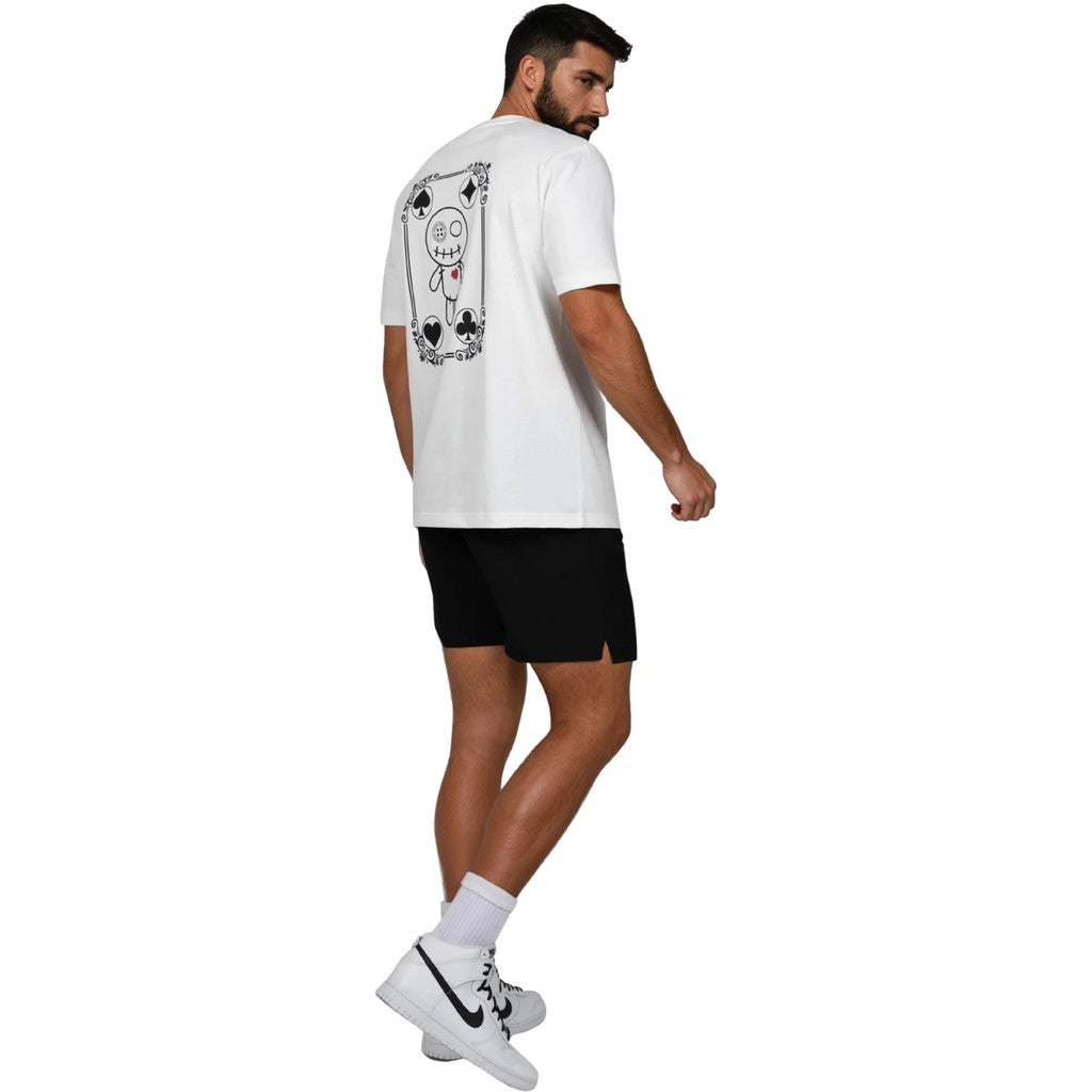 WRONG FRIENDS LOS PRADOS T-SHIRT T-SHIRTS COCONUT WHITE