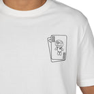 WRONG FRIENDS LOS PRADOS T-SHIRT T-SHIRTS COCONUT WHITE