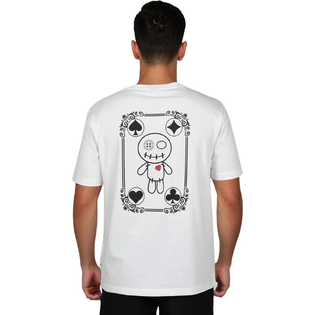 WRONG FRIENDS LOS PRADOS T-SHIRT T-SHIRTS COCONUT WHITE