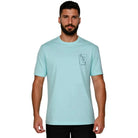 WRONG FRIENDS LOS PRADOS T-SHIRT T-SHIRTS LIGHT BLUE